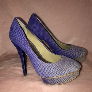 RACHEL Roy Pumps in Royal Purple